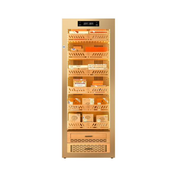 Premium Series Gold 1,700-Cigar Electric Humidor