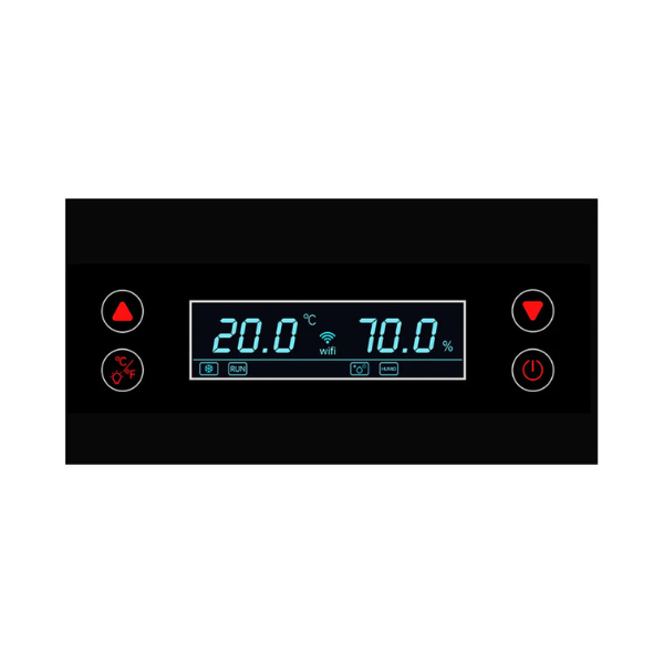 Premium Series Black 1200-Cigar Electric Humidor