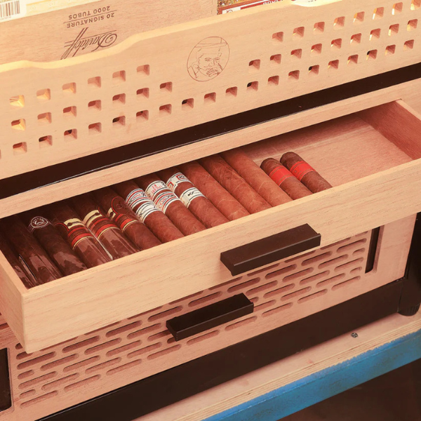 Premium Series Black 1200-Cigar Electric Humidor