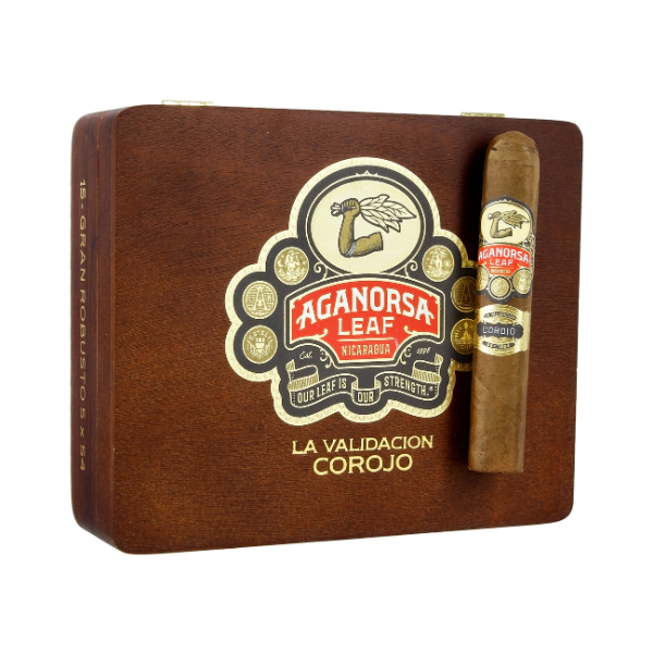 Aganorsa Leaf Validacion Corojo Gran Robusto 5" * 54 (Box of 15)