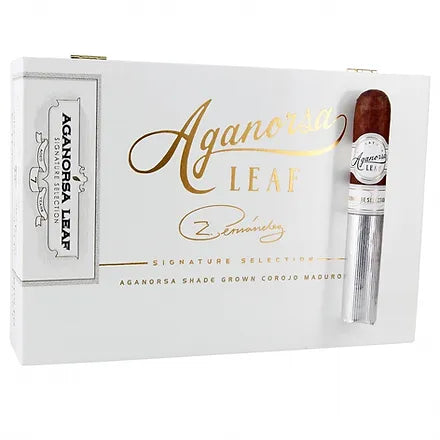 Aganorsa Leaf Signature Selection Maduro Robusto 5 x 52 (Box of 20)