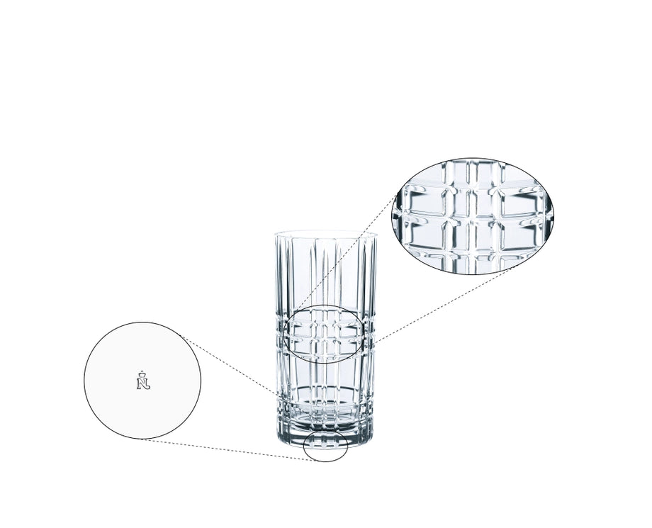 Nachtmann Longdrink Square (4-Pack)