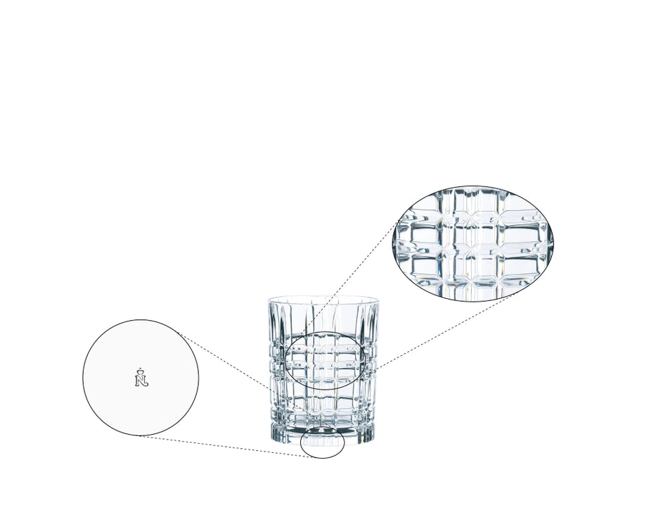 Nachtmann Square Whiskey (4-Pack)