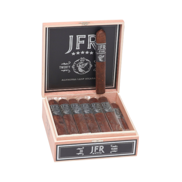 JFR 20th Anniversary Maduro Box Pressed Titan 6" * 60 (Box of 21)