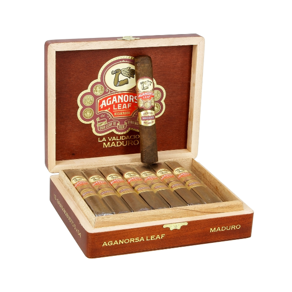Aganorsa Leaf Validacion Maduro Gran Robusto 5" * 54 (Box of 15)