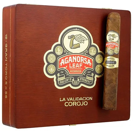 Aganorsa Leaf La Validacion Corojo Gran Toro 6 x 58 (Box of 15)