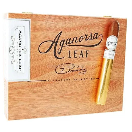 أغانورسا ليف سيغنيتير بيليكوسو، Aganorsa Leaf Signature Belicoso 6 1/4 × 52 (صندوق يحتوي على 20 قطعة)