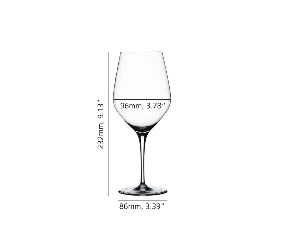 Spiegelau Authentis Bordeaux Glass (4-Pack)