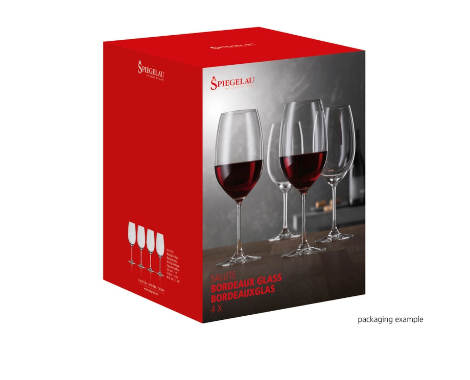 Spiegelau Salute Bordeaux Glass (4-Pack)