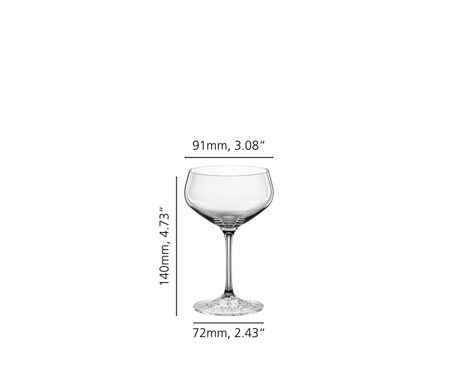 Spiegelau - Perfect Serve Collection Coupette Glass (4-Pack)