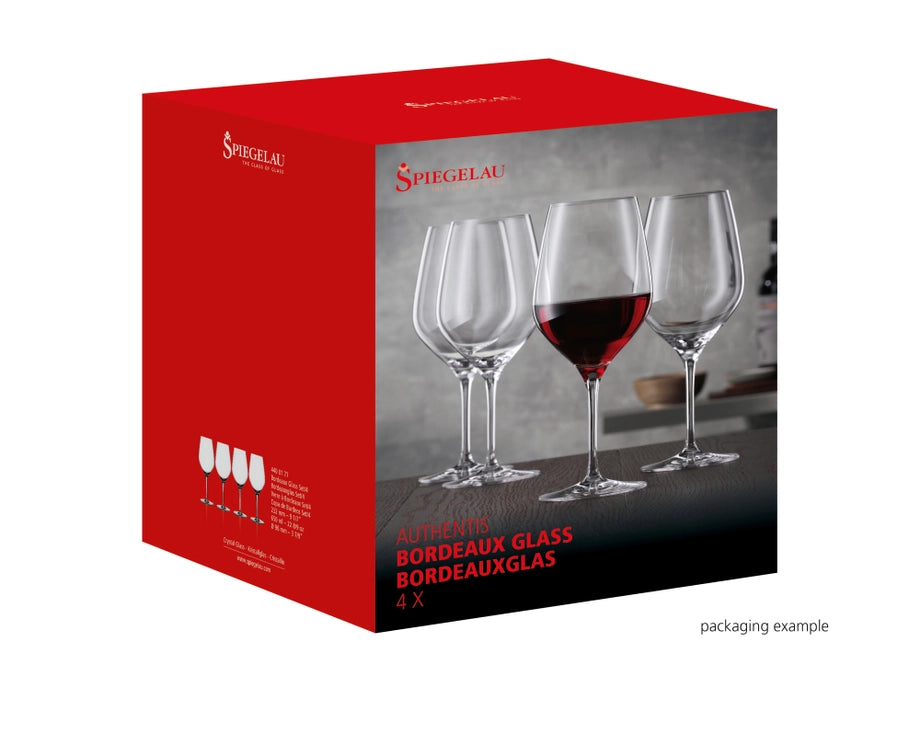 Spiegelau Authentis Bordeaux Glass (4-Pack)