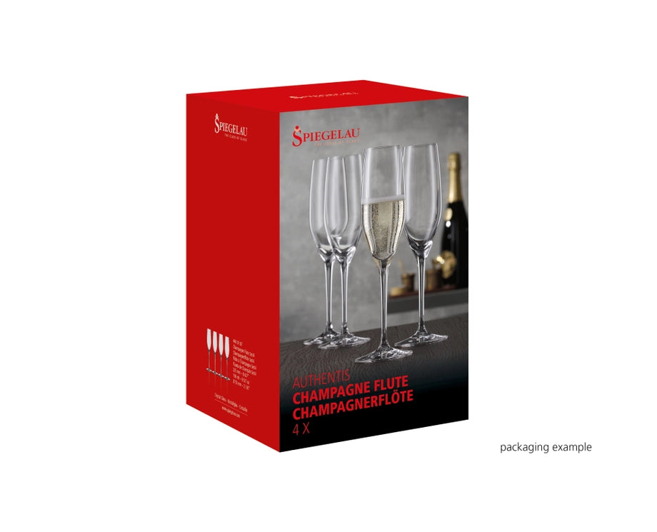 Spiegelau Authentis Champagne Flute (4-Pack)