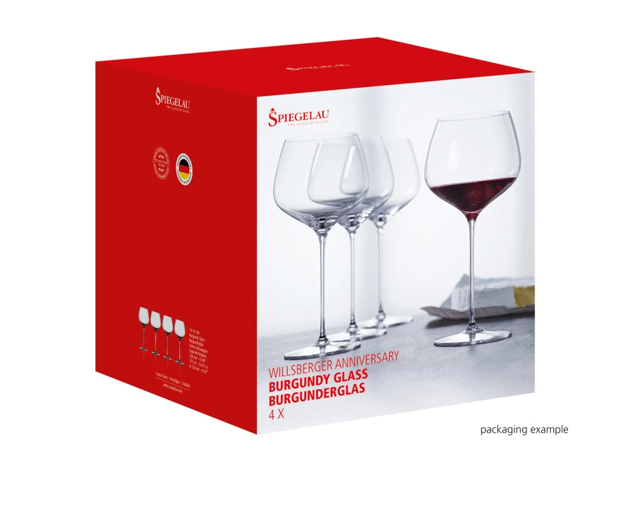 Spiegelau Burgandy Glass Willsberger Anniversary (4-Pack)