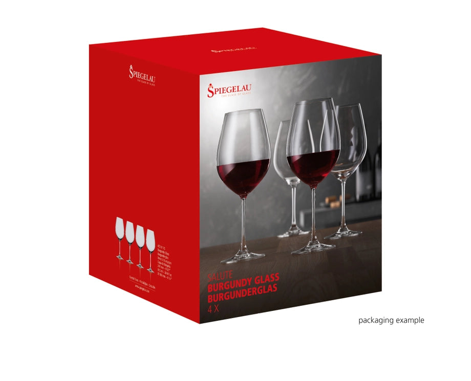 Spiegelau Salute Burgundy Glass (4-Pack)