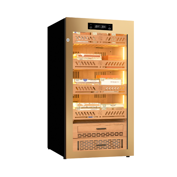 Premium Series Gold 1,200-Cigar Electric Humidor