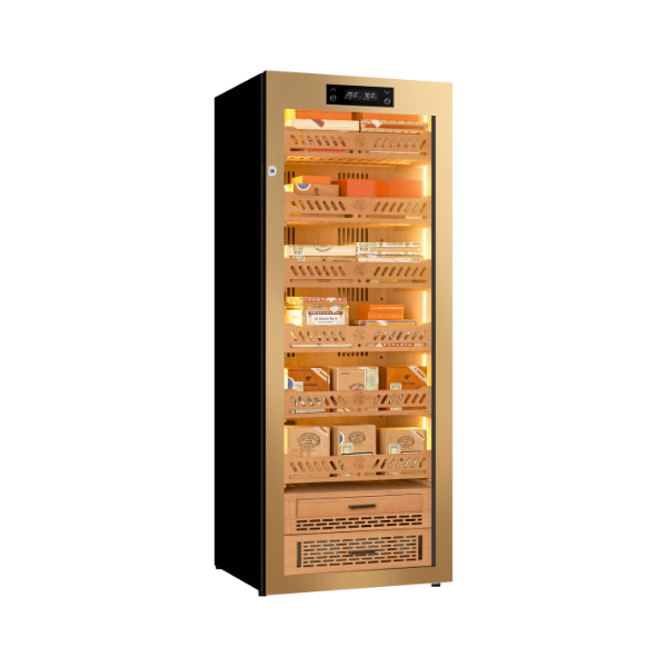 Premium Series Gold 1,700-Cigar Electric Humidor