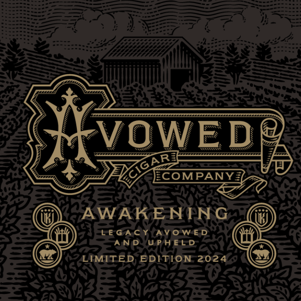 Avowed Awakening Limited Edition Gran Robusto 52 X 5.5 Box of 10