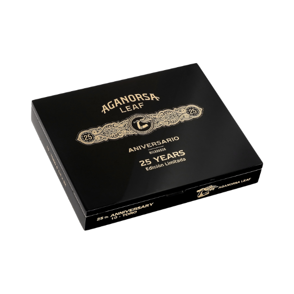 Aganorsa Leaf Aniversario 25 Edicion Limitada 6"1/4 * 52 (Box of 10)