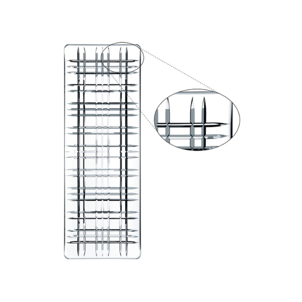 Nachtmann Square Rectangular Plate 42cm (6-Pack)
