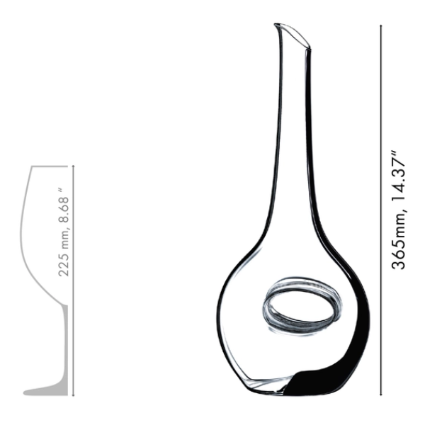 Decanter Black Tie OCCHIO NERO (Single Pack)