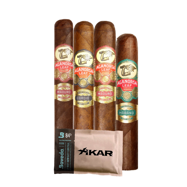 Aganorsa Leaf La Validacion Sampler Pack (Pack of 4 + Boveda Gel Bag)